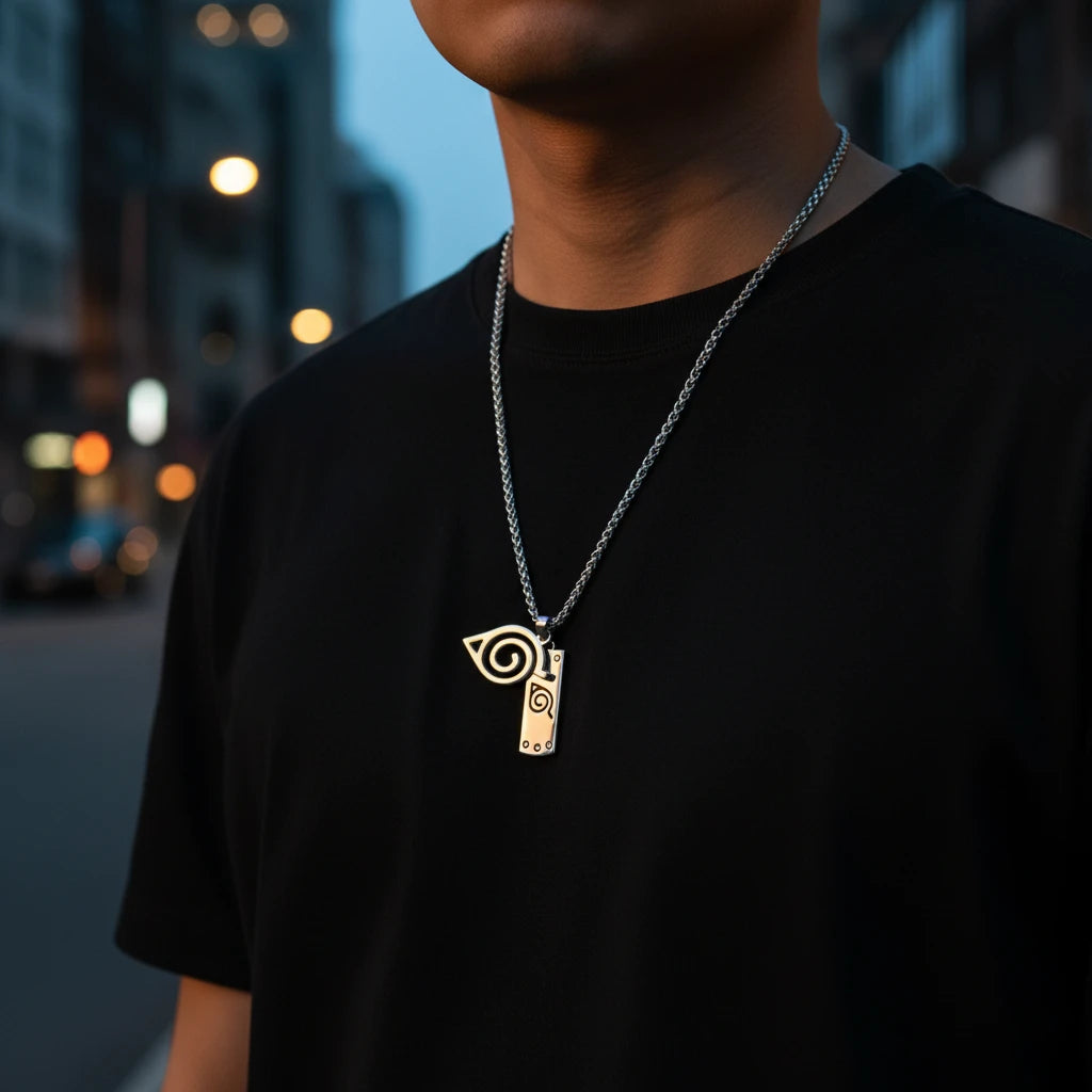 Titanium Rogue Ninja Necklace