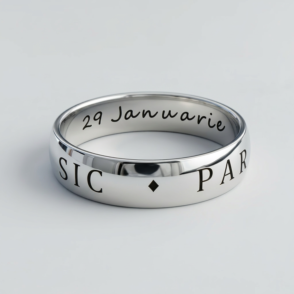 Sir Francis Drake Ring in solid 925 sterling silver with engraved text and gold plating on exterior.