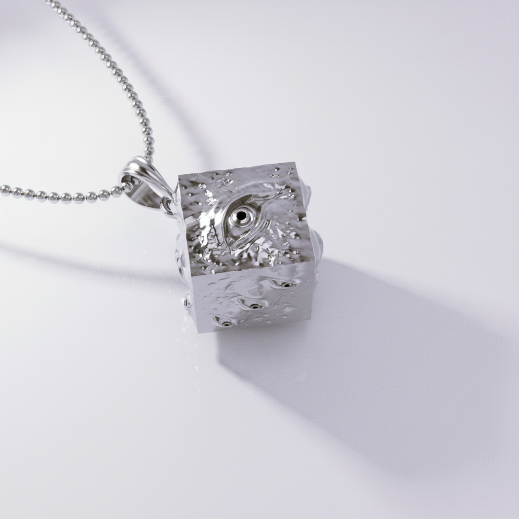 The Sealed Cube Pendant