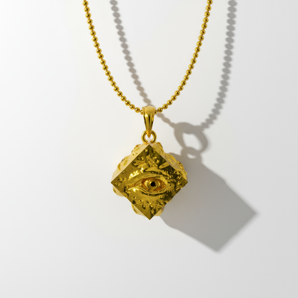 The Sealed Cube Pendant