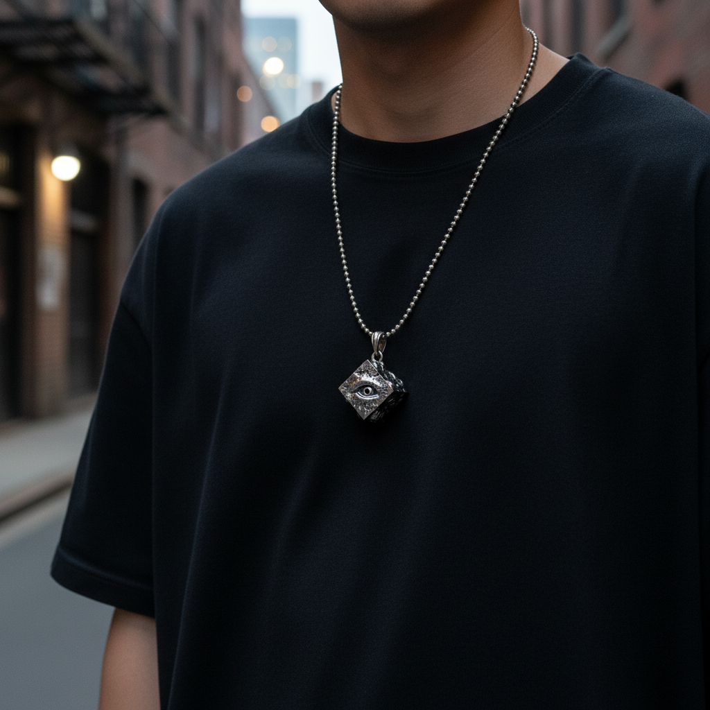 The Sealed Cube Pendant