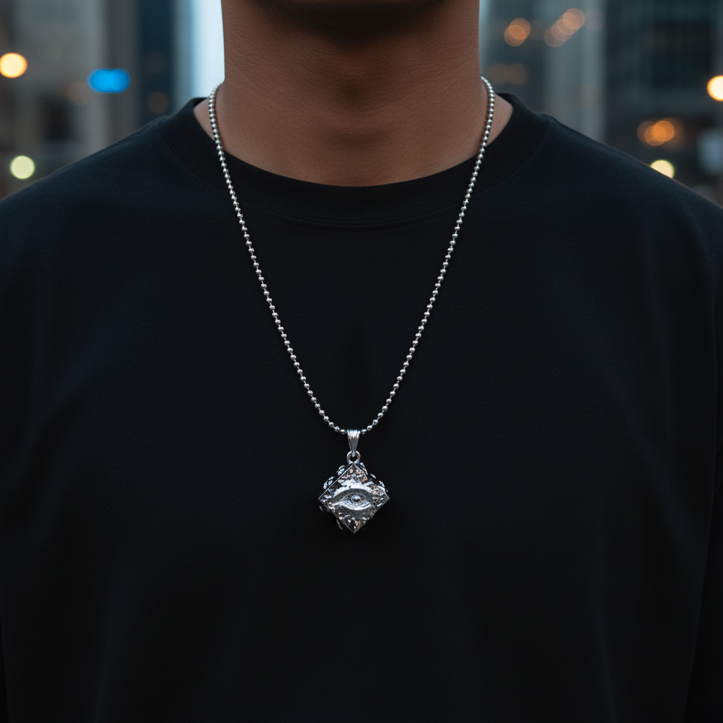 The Sealed Cube Pendant