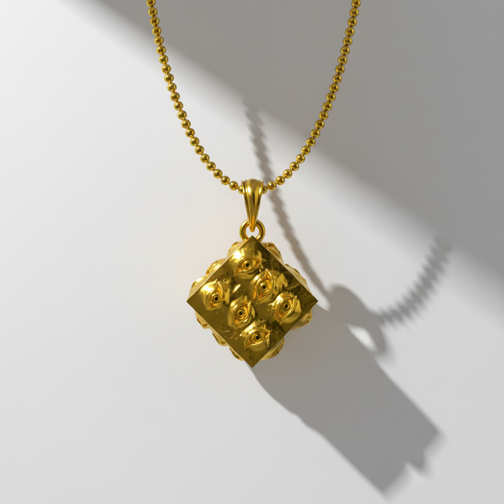 The Sealed Cube Pendant