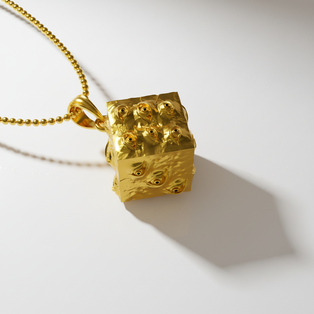 The Sealed Cube Pendant
