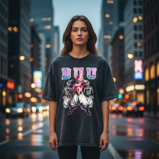 Black DBS Anime T-shirt set