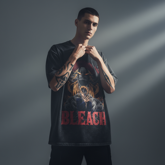 Vintage Bleach Anime Oversized T-Shirts