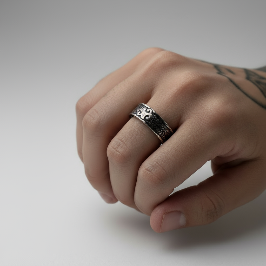 Shinobi Cloud Ring Band