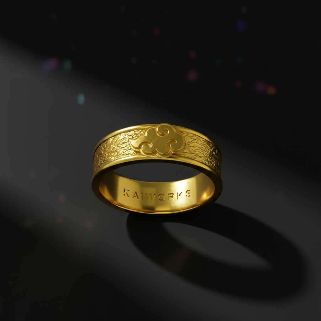 Shinobi Cloud Ring Band