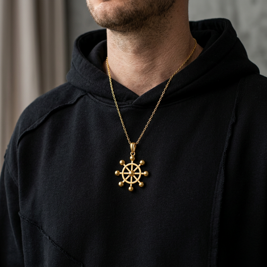 Eight-Handled Sword Pendant