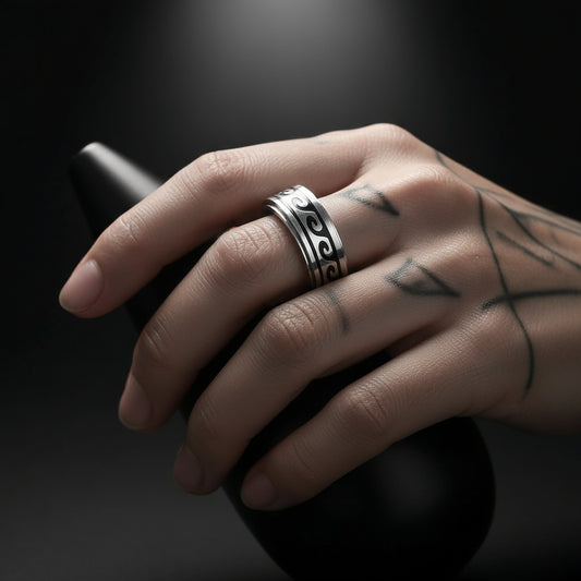 Rotatable Wave Breathing Ring