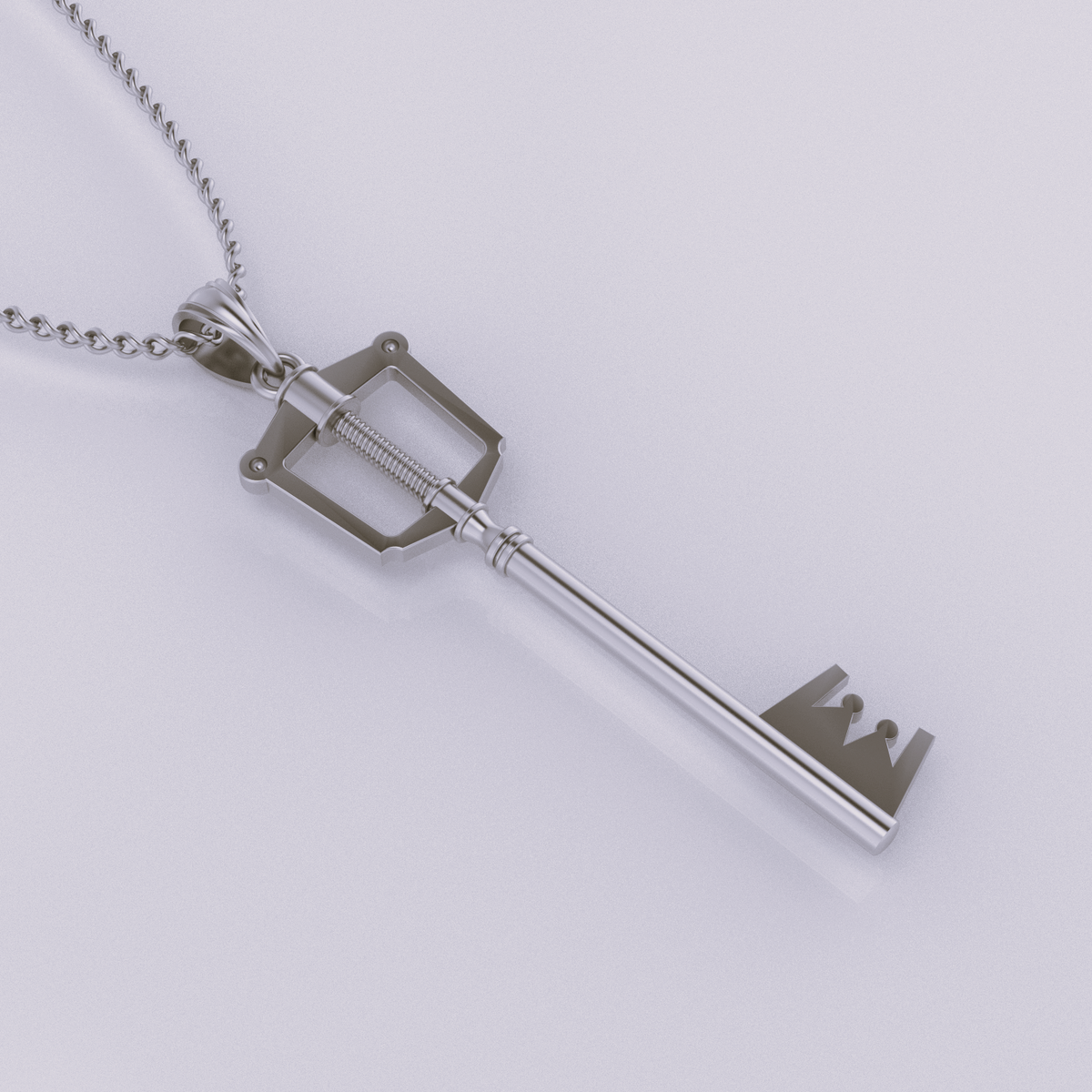 Keyblade Pendant – Solid 14K Gold Edition