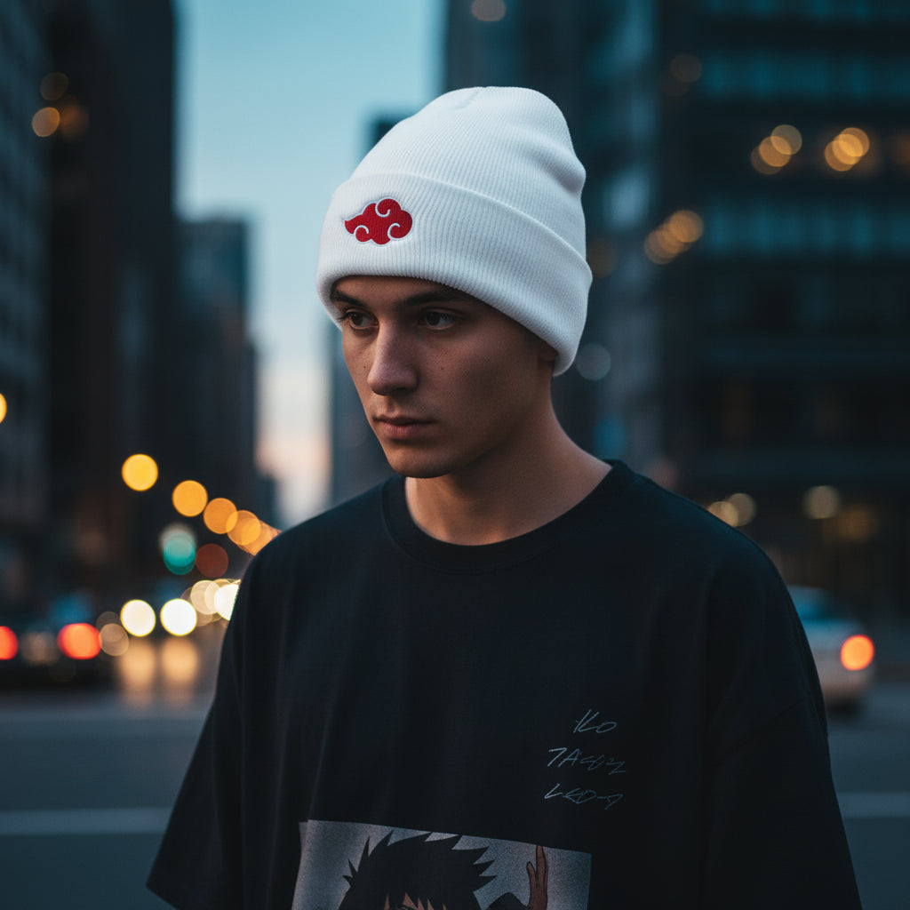 Gorros de nubes inspirados en el anime