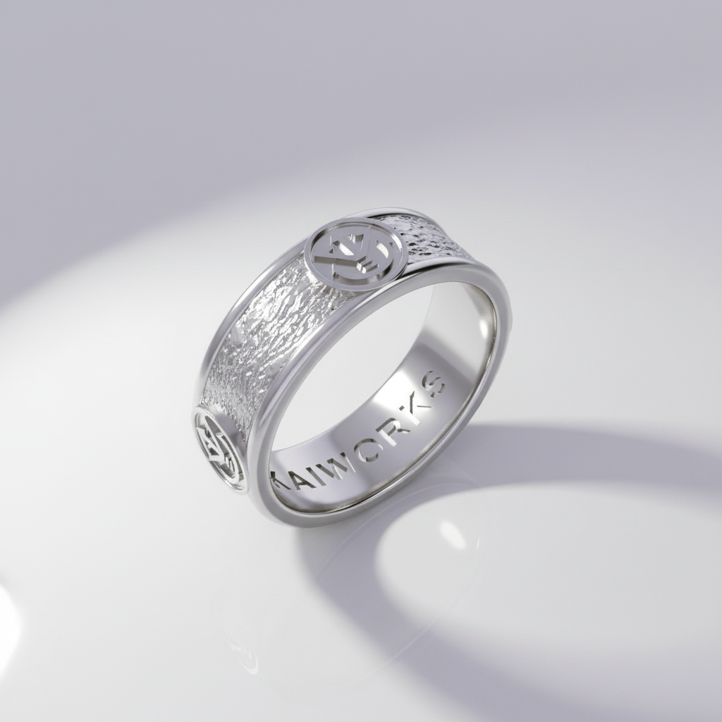 Royal Crest Ring Band