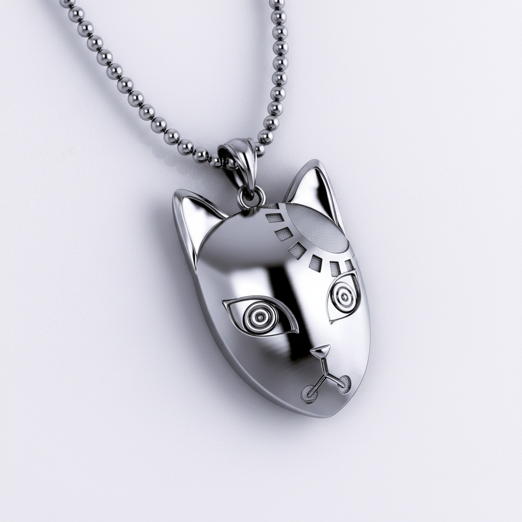 Guardian Fox Mask Pendant