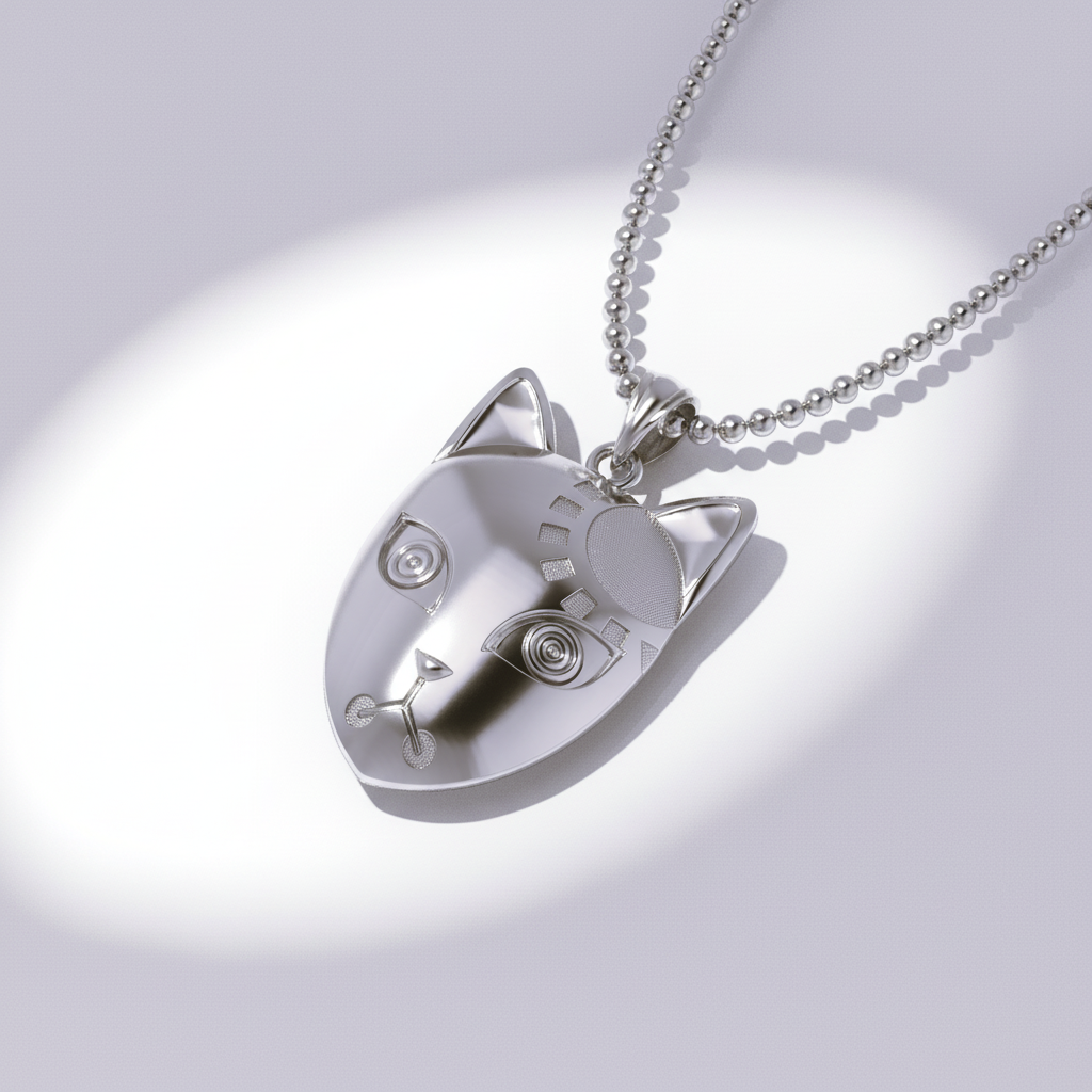 Guardian Fox Mask Pendant