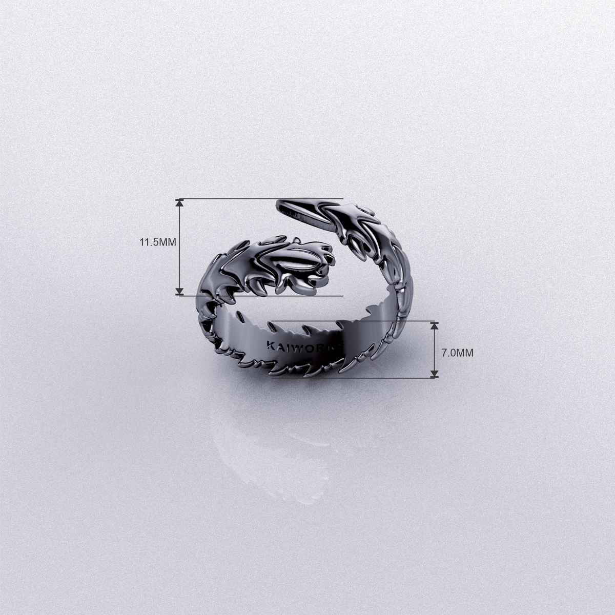 Anillo de ciempiés expandible