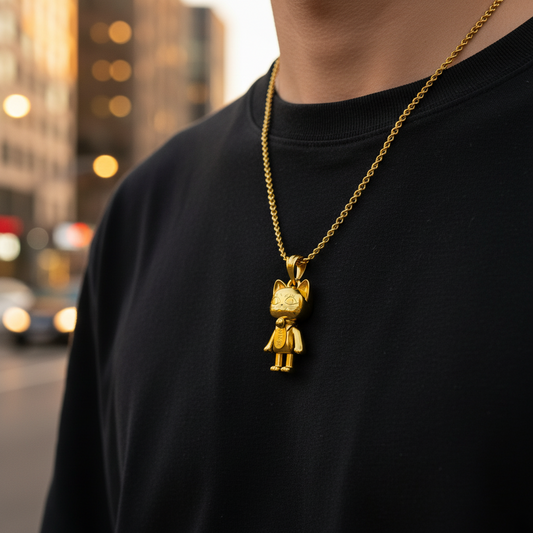 Spirit Turbo Cat Pendant