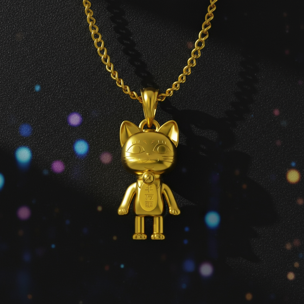 Spirit Turbo Cat Pendant