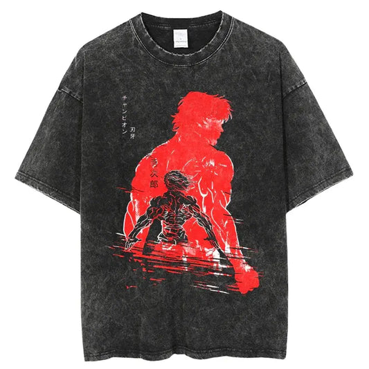 Baki Hanma Vintage T-Shirt