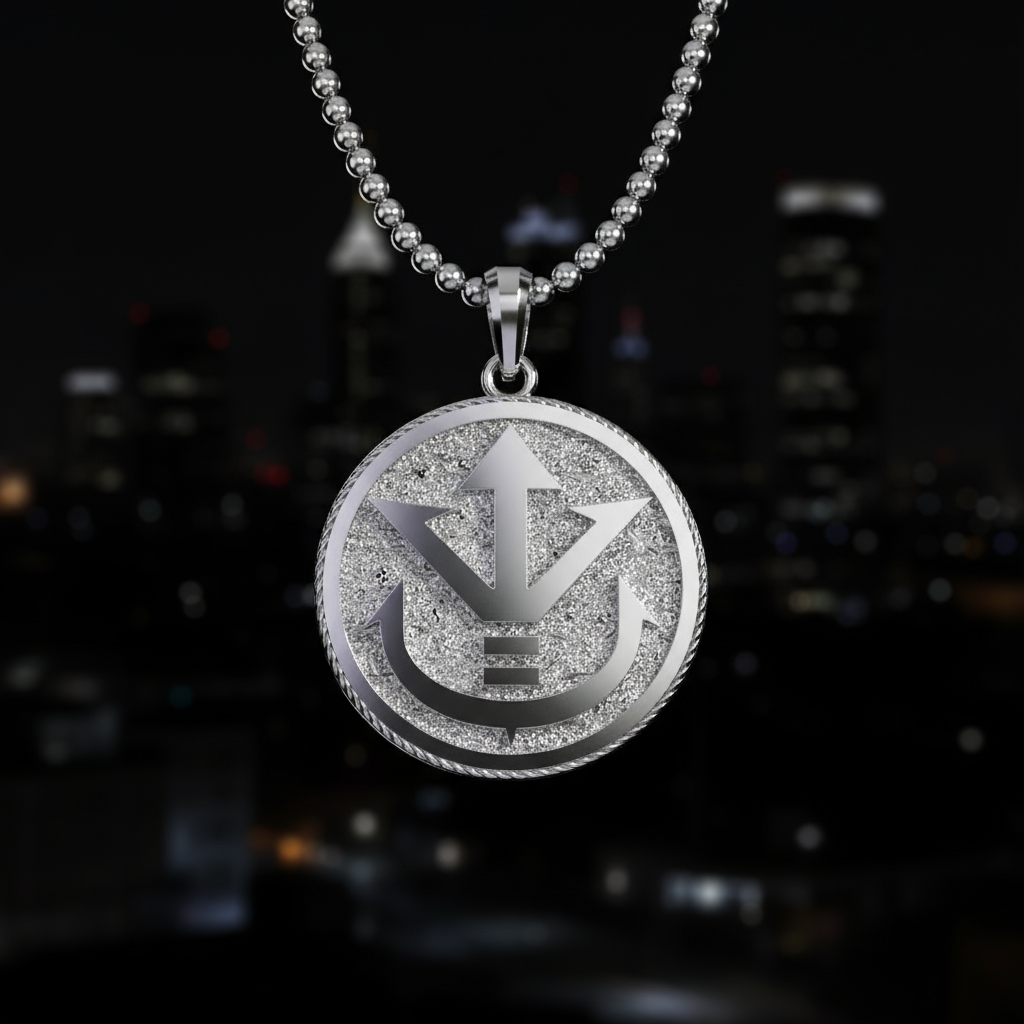 Royal Saiyan Crest Pendant