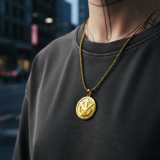 Royal Saiyan Crest Pendant