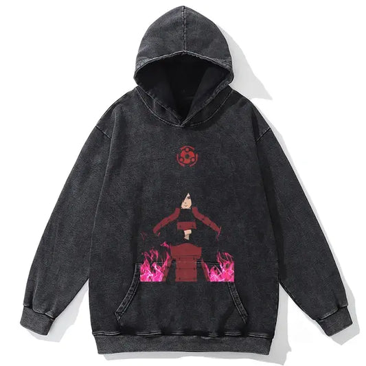 UM Vintage Anime-Inspired Hoodie