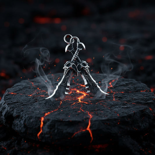Crossed Chaos Blades Pendant