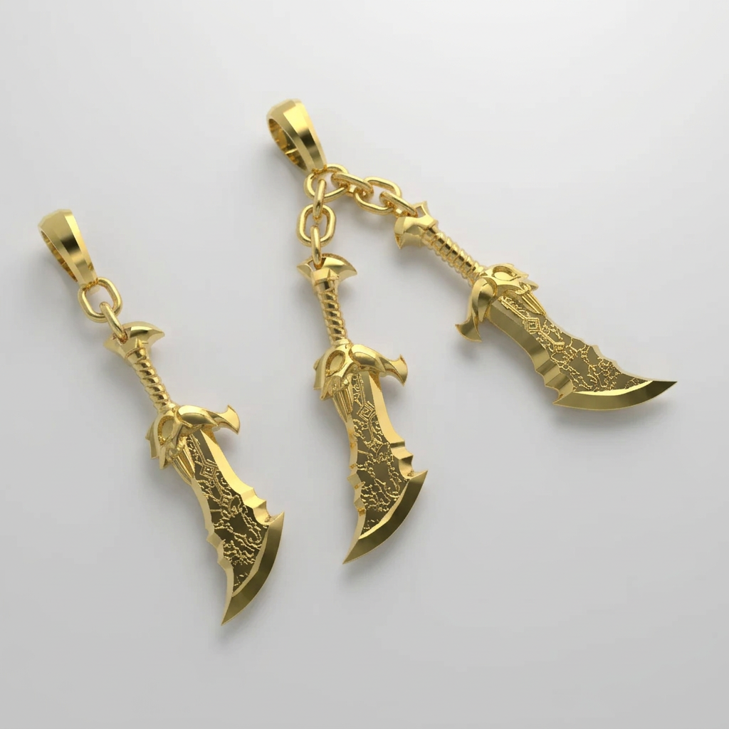 Blades of Chaos Pendant