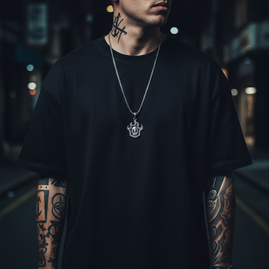 Anhänger mit hohler Maske