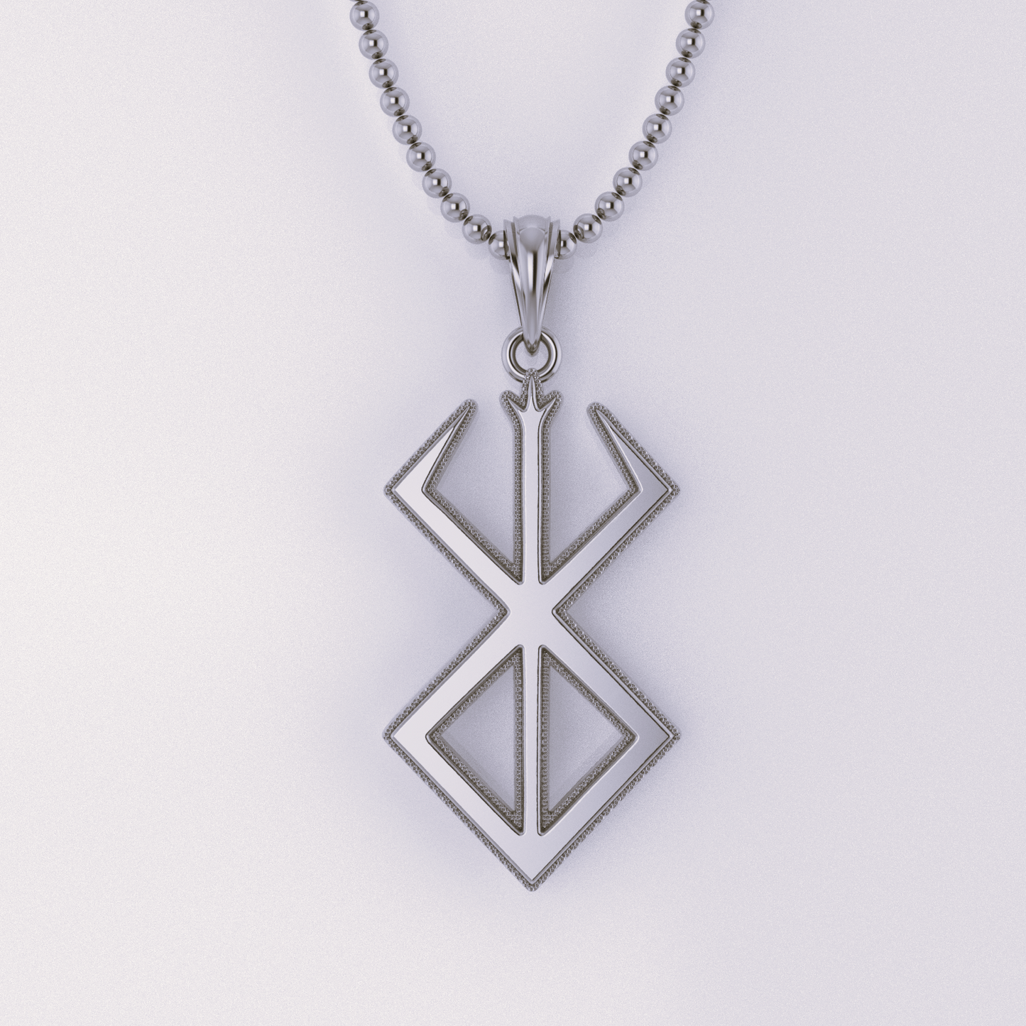 Sacrifice Pendant Anime Inspired featuring a unique design in solid 925 sterling silver.