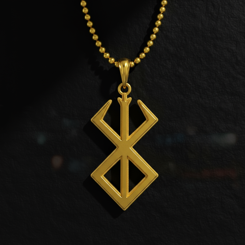 14K Gold Sacrifice Pendant