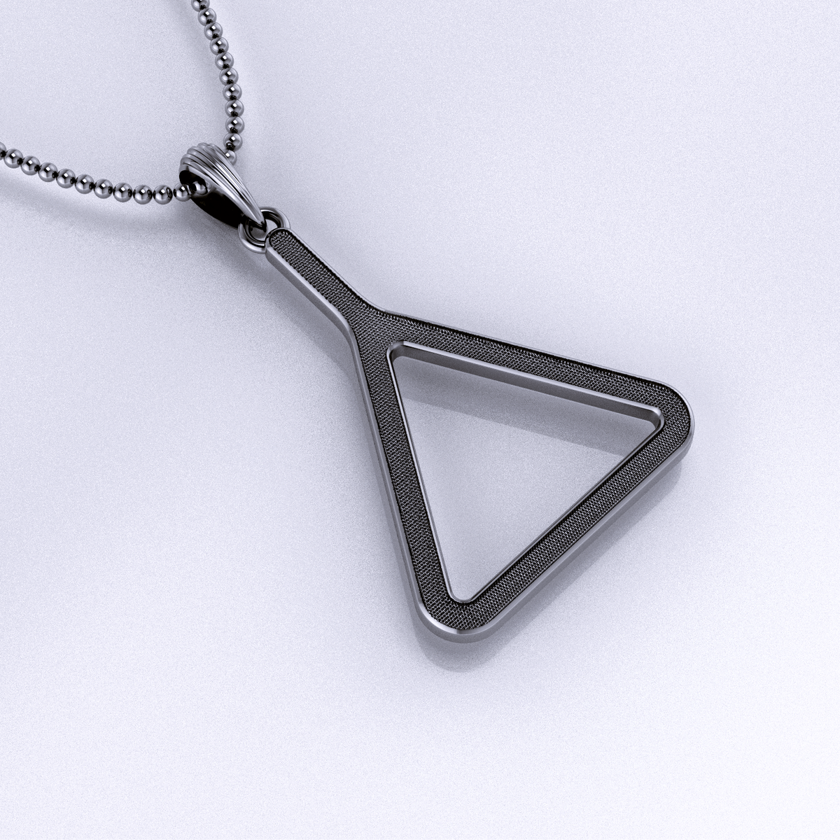 Colgante de enlace triangular