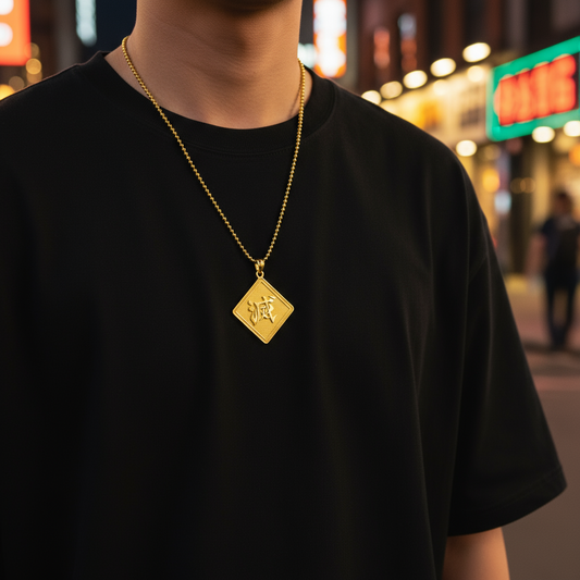 Destroy-Kanji-Anhänger