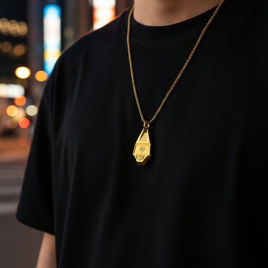 Digital-Crest Pendant – Anime Inspired