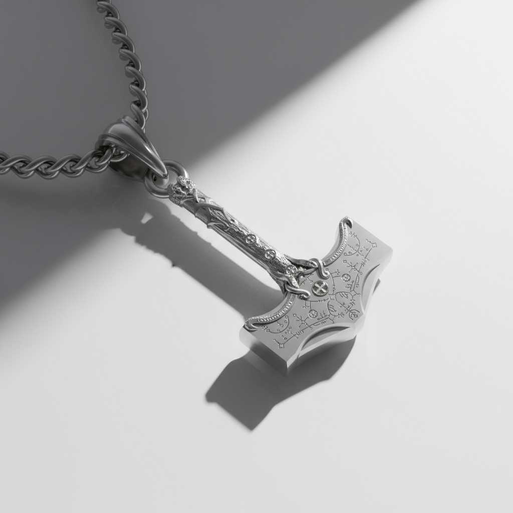 Mjolnir Hammer of Thor Pendant