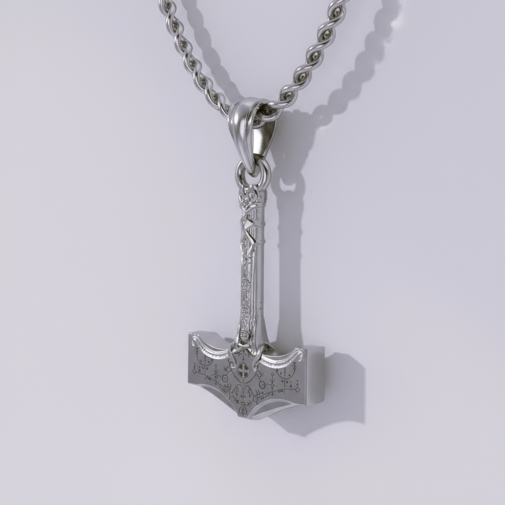 Mjolnir Hammer of Thor Pendant