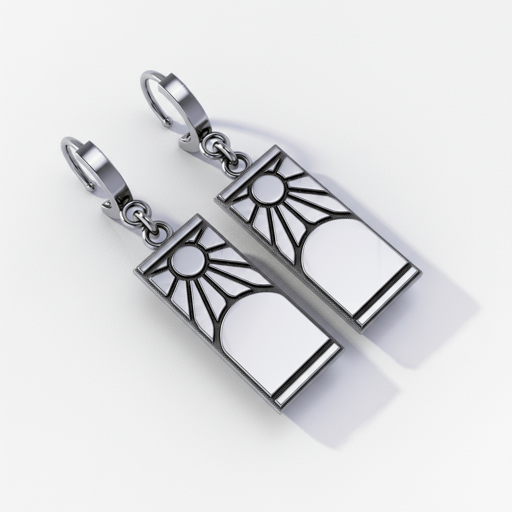 Hanafuda Earrings
