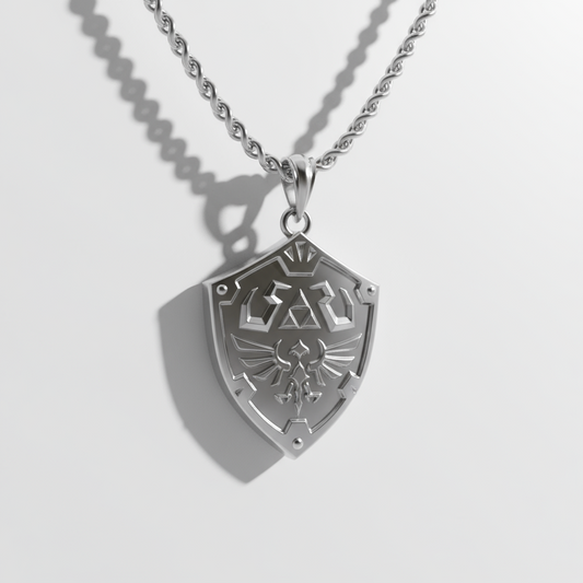 Courageous Shield Pendant