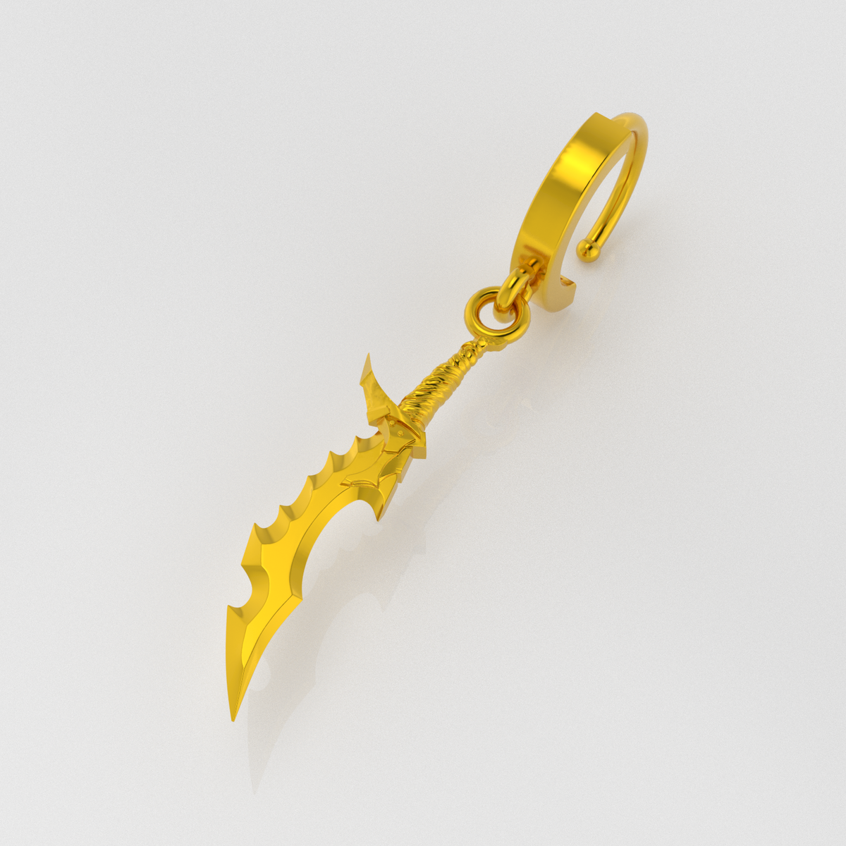 Knight Slayer Earrings – A Bold Symbol of Strength and Resilience