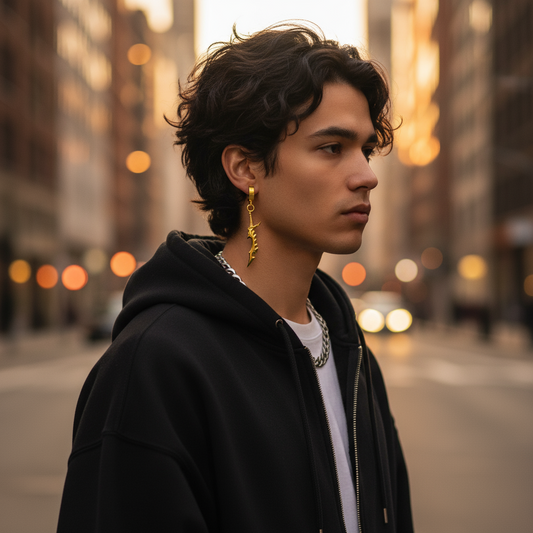 Knight Slayer Earrings – A Bold Symbol of Strength and Resilience