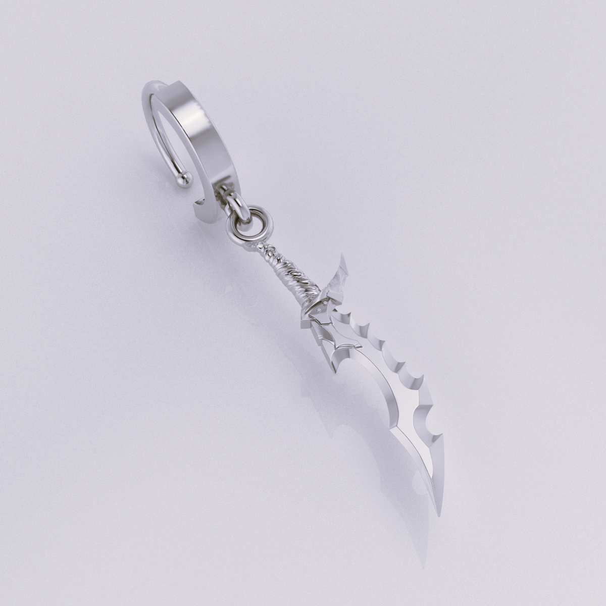 Knight Slayer Earrings – A Bold Symbol of Strength and Resilience