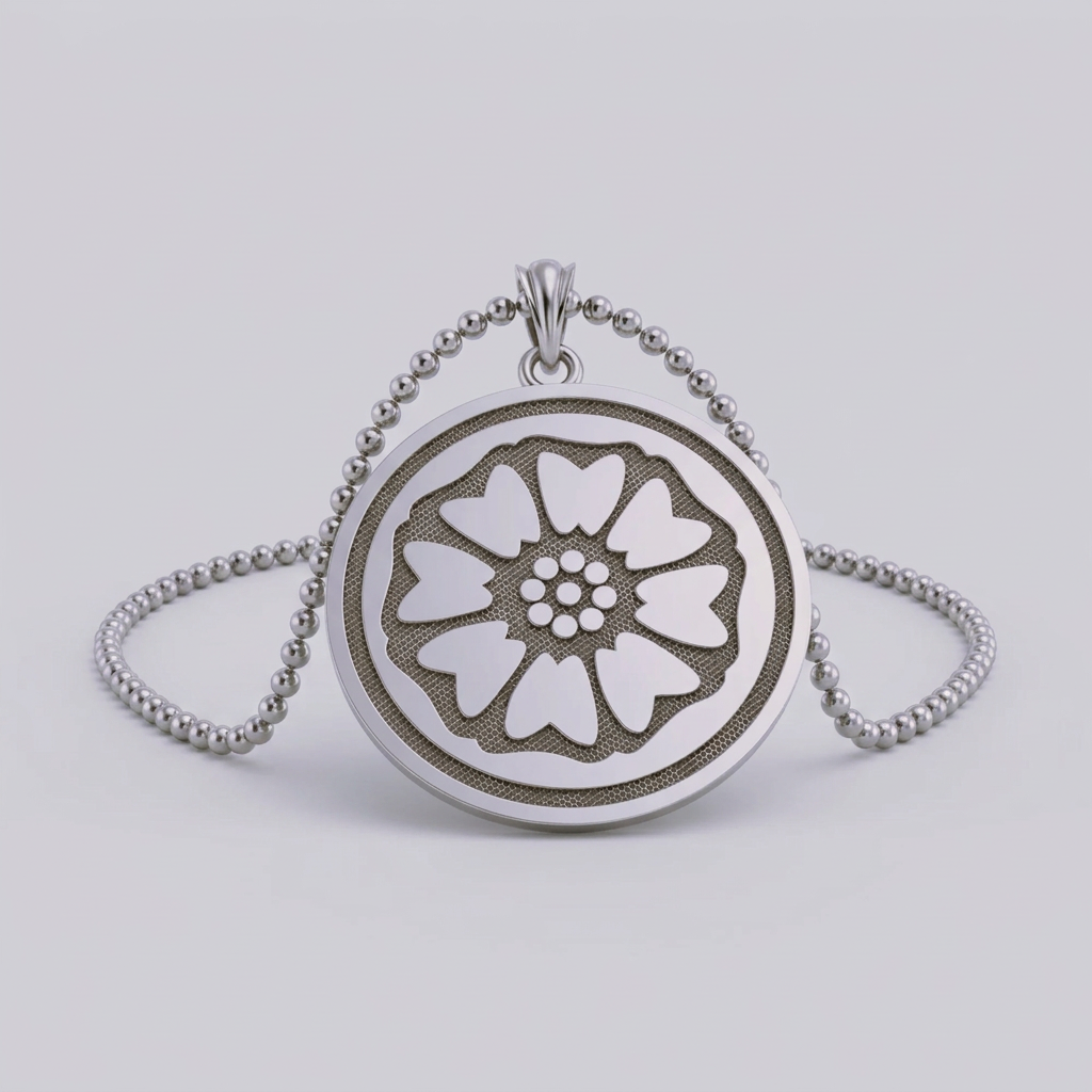White Lotus Pendant