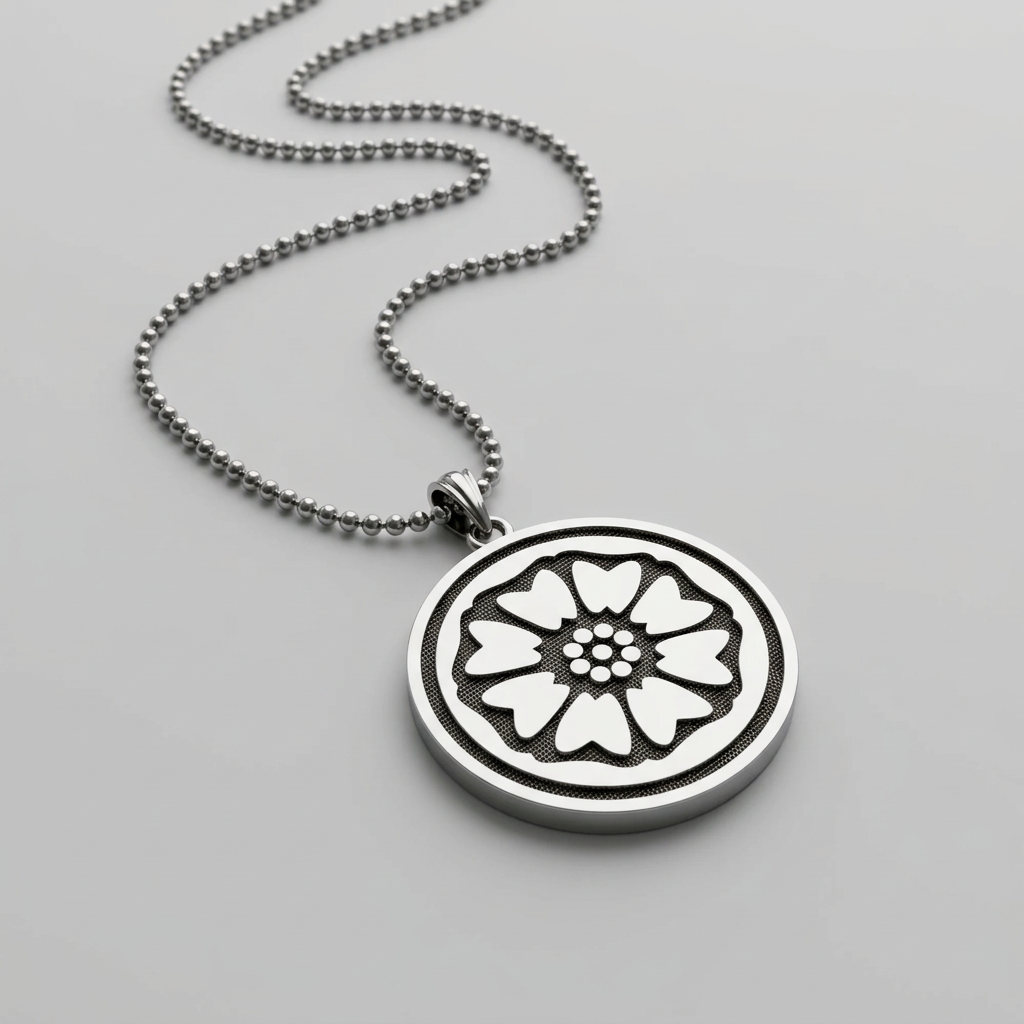 White Lotus Pendant