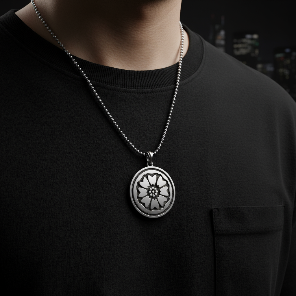 White Lotus Pendant