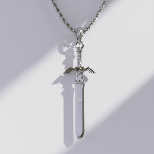 Sword of Resurrection Pendant – Solid 14K Gold Edition