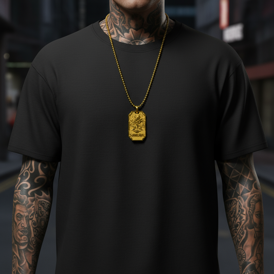 Cyberpunk Ronin Pendant