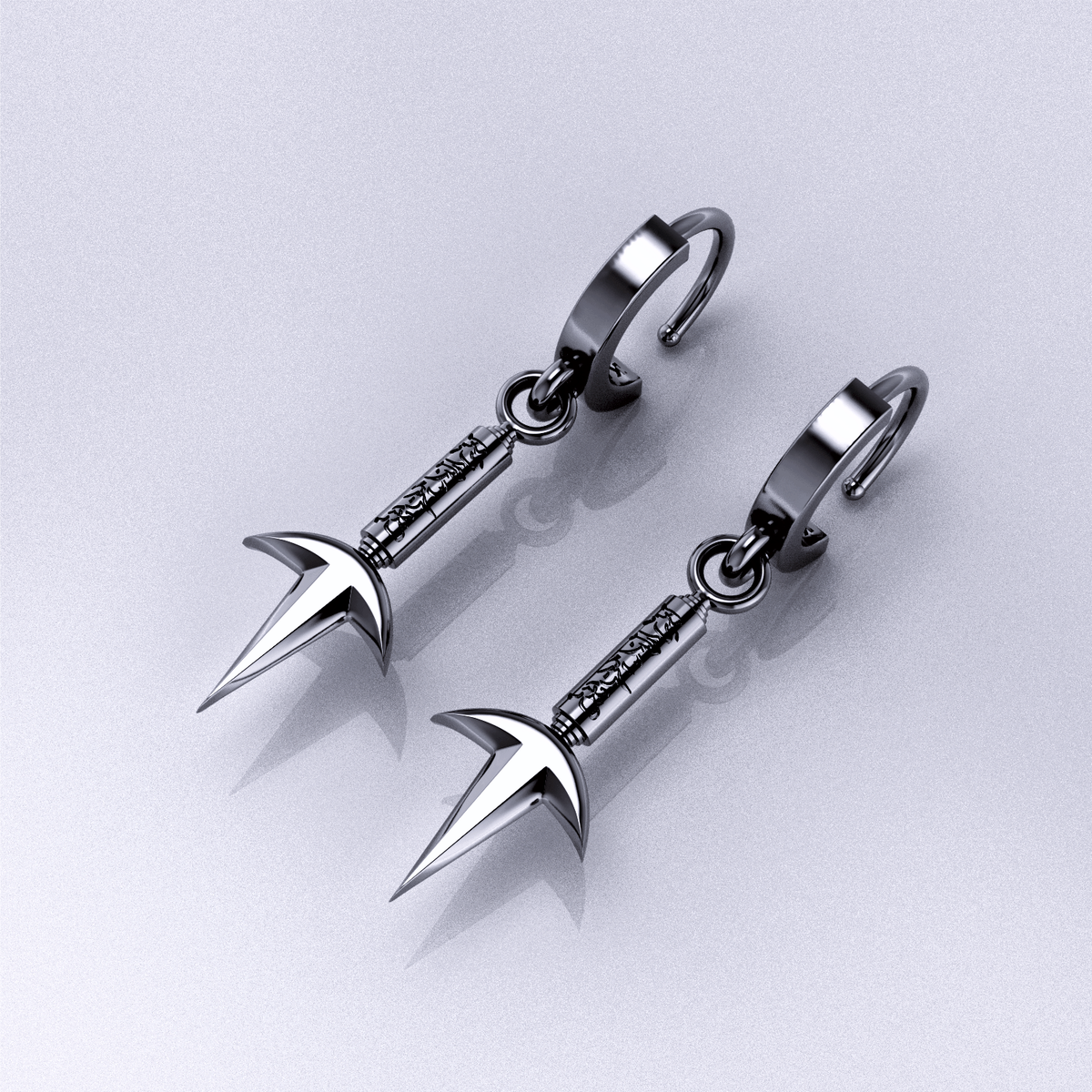 Thunder Kunai Earrings