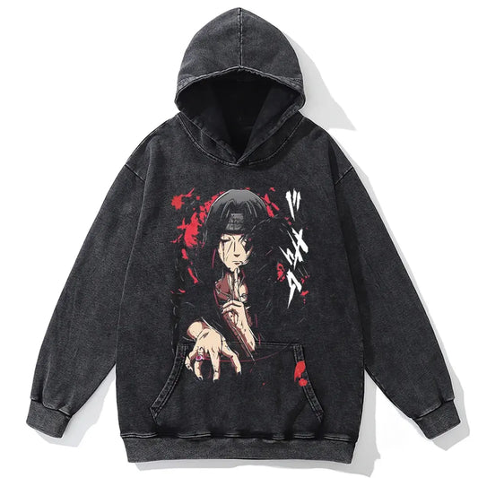 UI Vintage Anime-Inspired Hoodie
