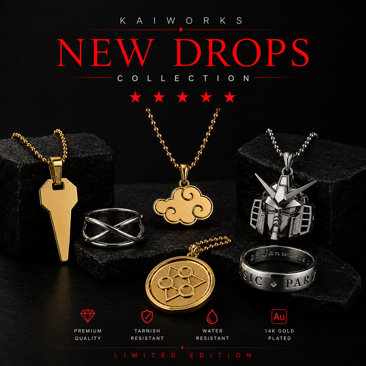 Love anime and geeky jewelry? Check out our latest drops! 