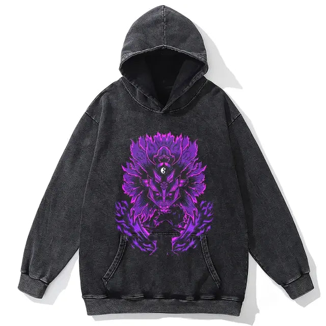 NS Anime Oversized Vintage Hoodies